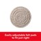 Scotch 3M Scotch Felt Self Adhesive Protective Pad Beige Round 1.5 in. W 1 pk SP880-NA - alternate 2